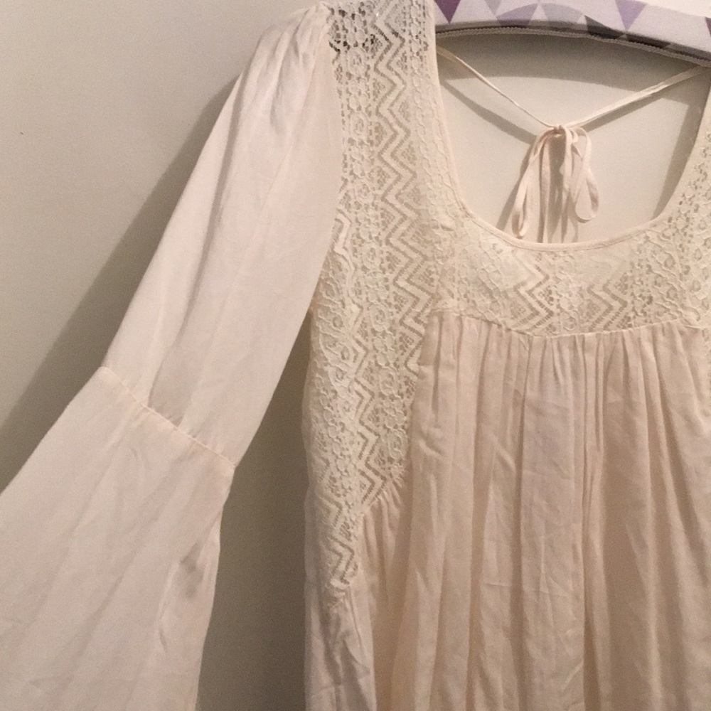 DEREK HEART BOHO LACE TOP - Picture 4 of 8